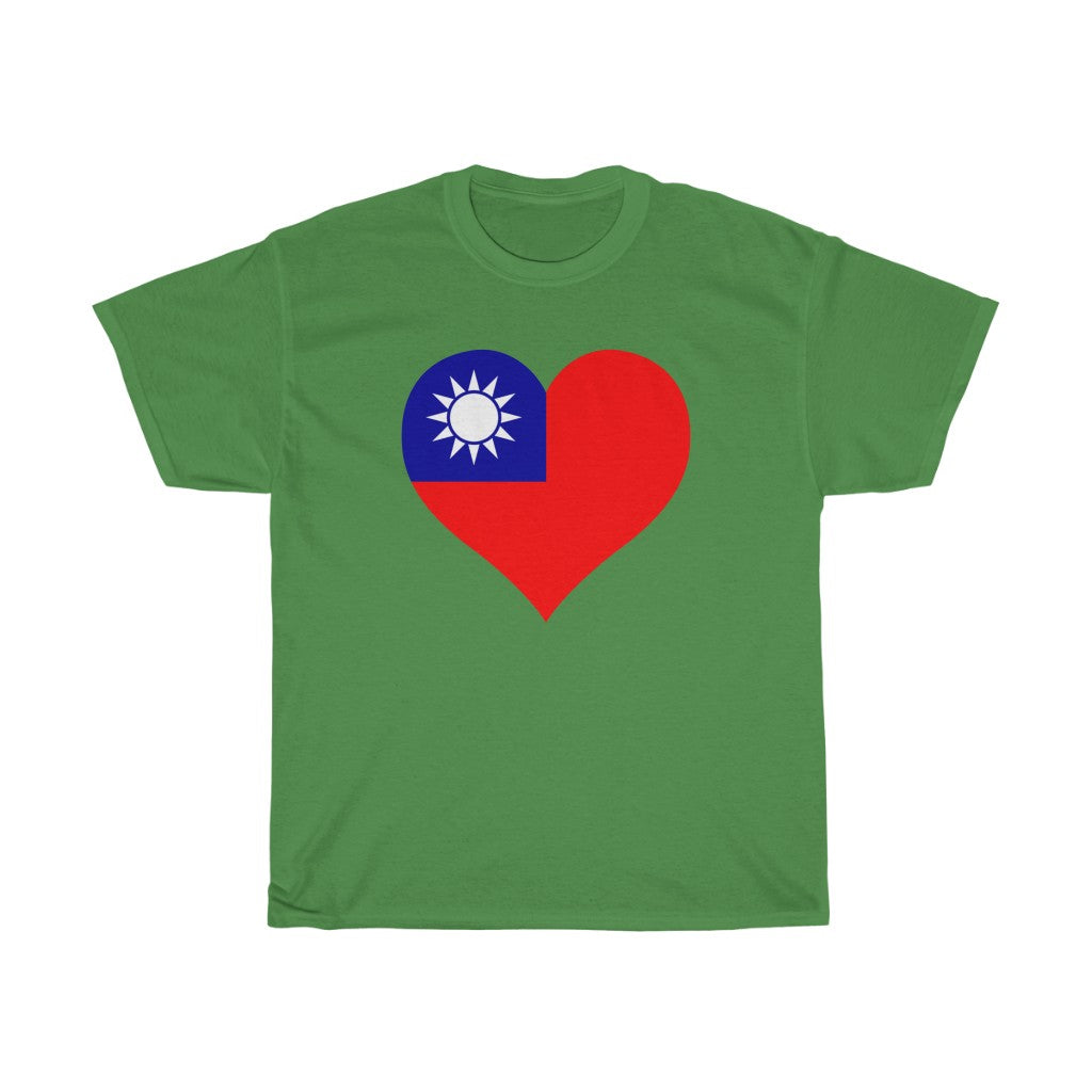 Republic of China - Taiwan Heart Flag Standard Tee - Unisex