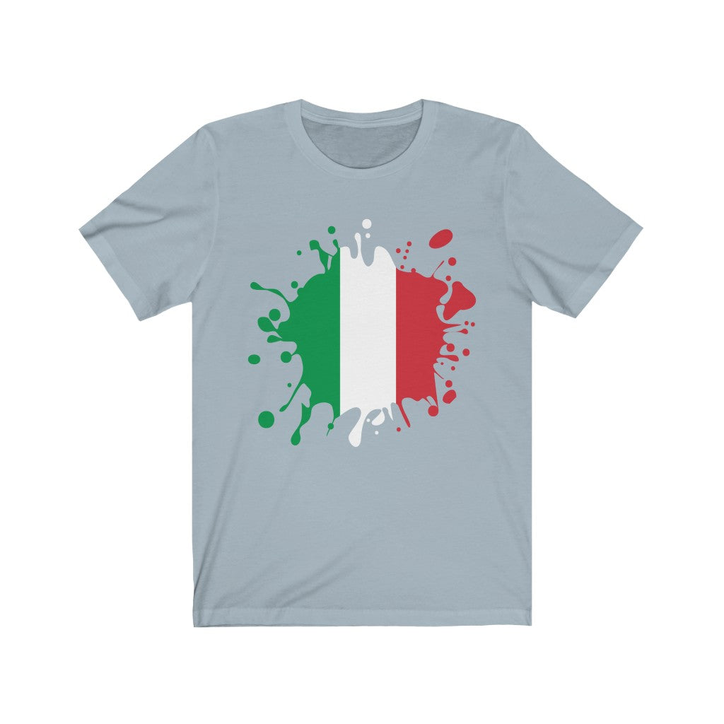 Italy Splat Flag Premium Tee - Unisex