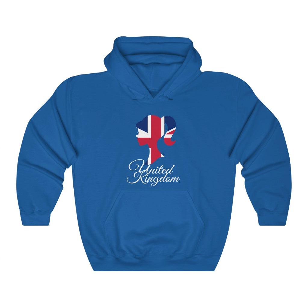 United Kingdom Girl Flag Hoodie Sweatshirt 2 - Unisex