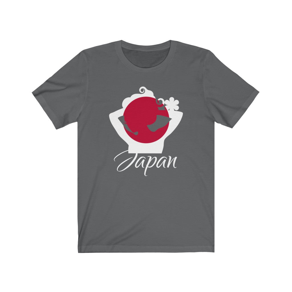 Japan Lady Flag Premium Tee 2 - Unisex