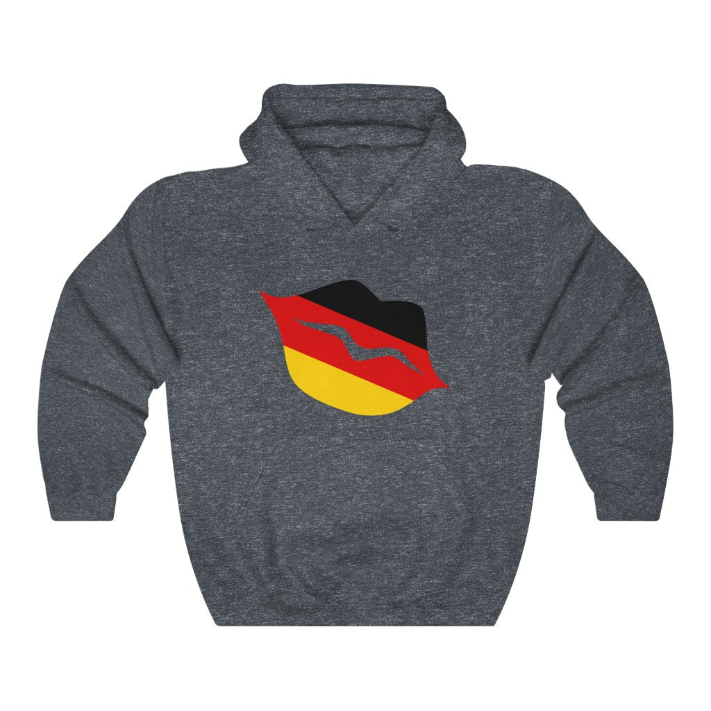 Germany Lips Flag Hoodie Sweatshirt - Unisex