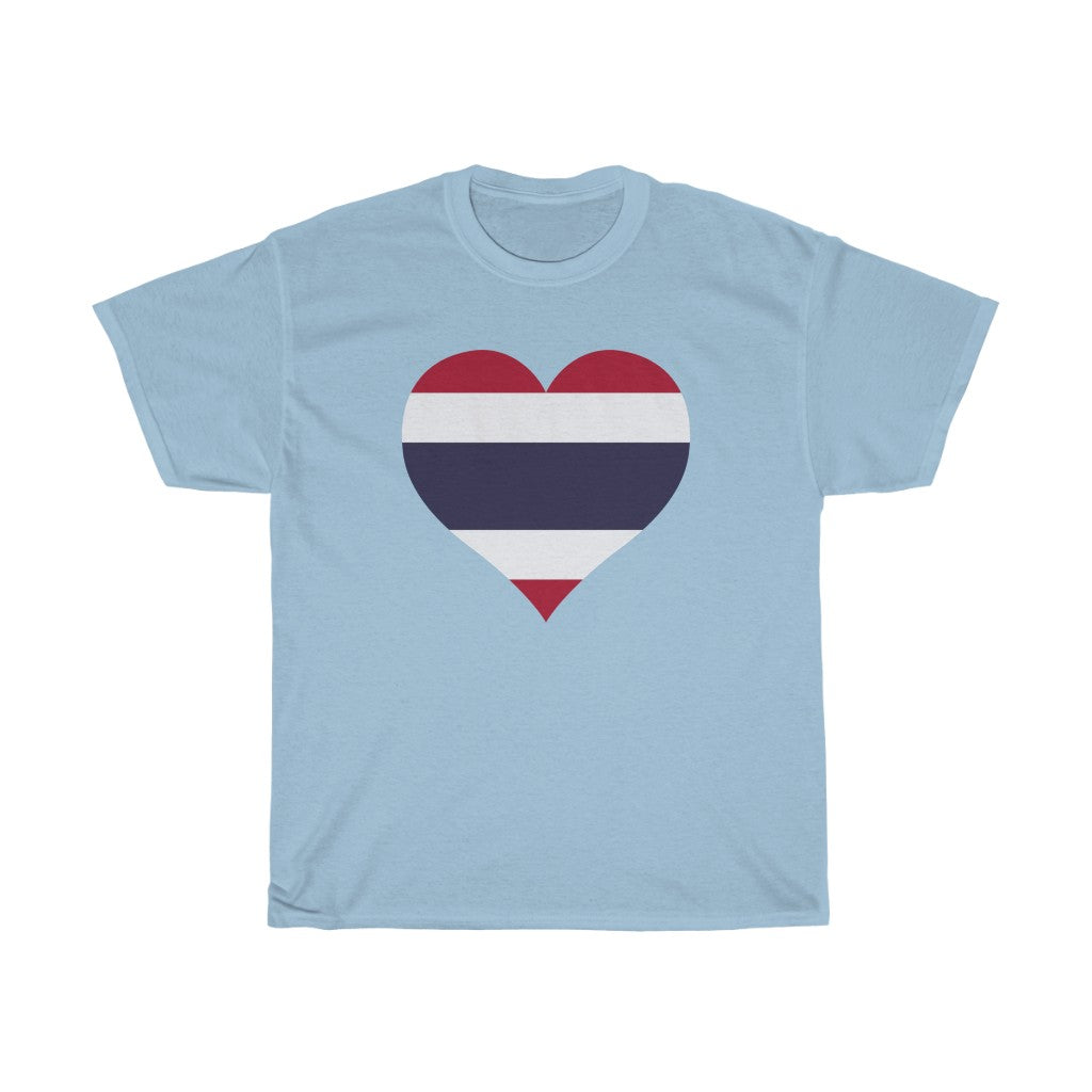 Thailand Heart Flag Standard Tee - Unisex