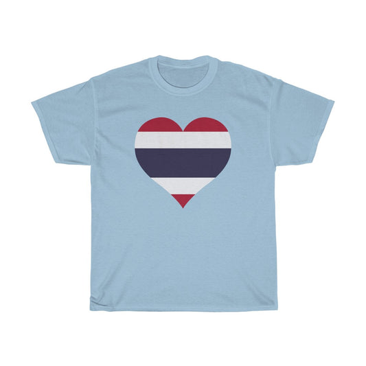Thailand Heart Flag Standard Tee - Unisex