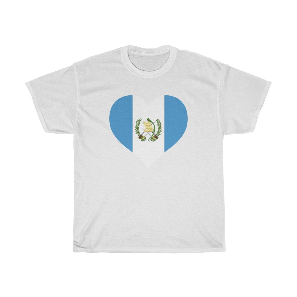 Guatemala Heart Flag Standard Tee - Unisex