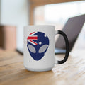Australia Alien Color Changing Mug