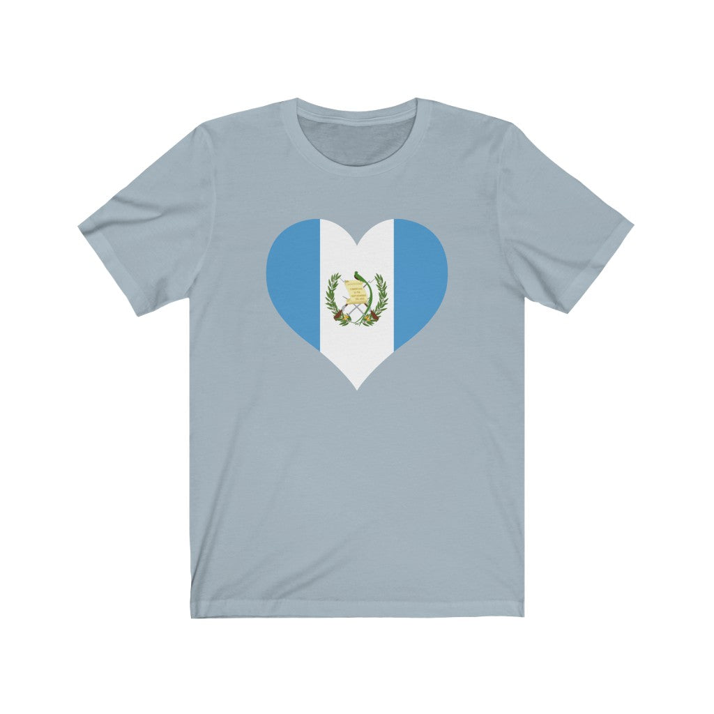 Guatemala  Heart Flag Premium Tee - Unisex