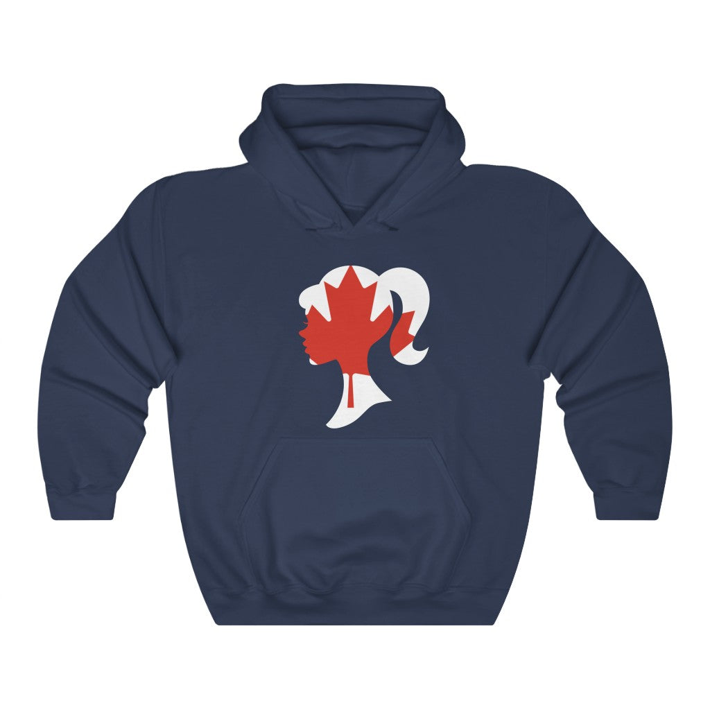 Canada Girl Flag Hoodie Sweatshirt - Unisex