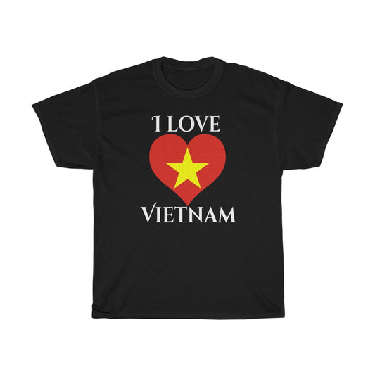 Vietnam Heart Flag Standard Tee 2 - Unisex
