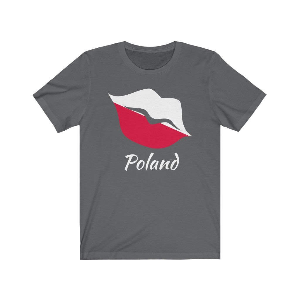 Poland Lips Flag Premium Tee 2 - Unisex