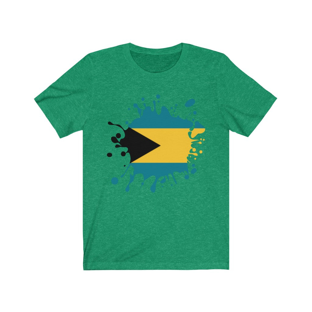 Bahamas Splat Flag Premium Tee - Unisex