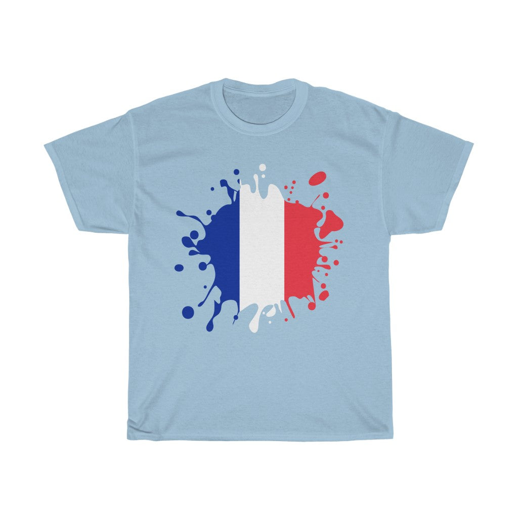 France Splat Flag Standard Tee - Unisex