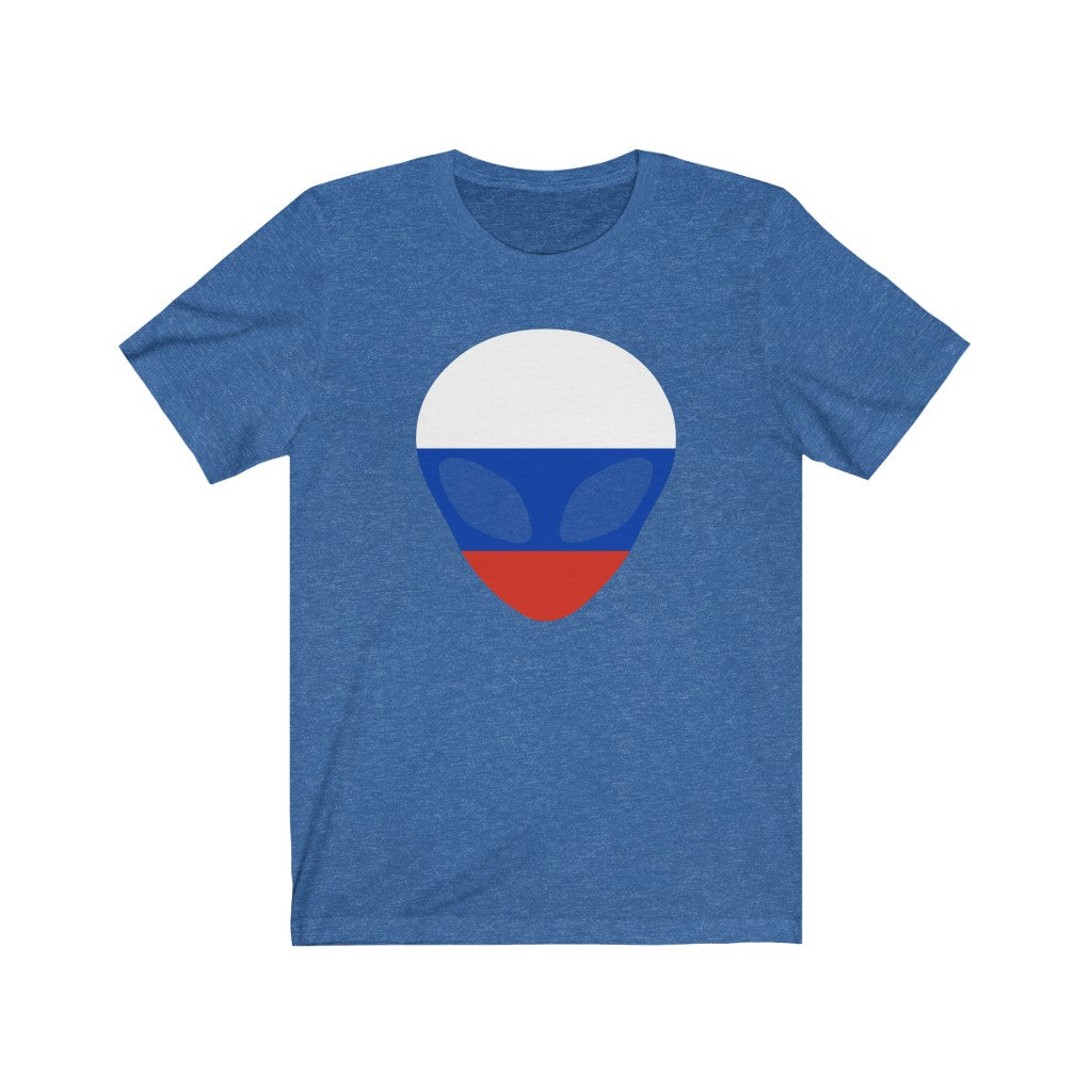 Russia Alien Flag Premium Tee - Unisex