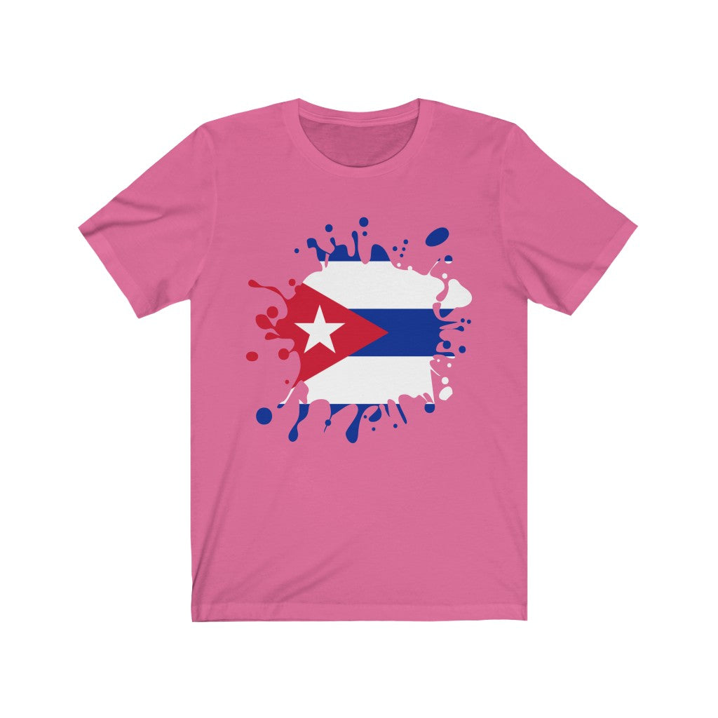 Cuba Splat Flag Premium Tee - Unisex
