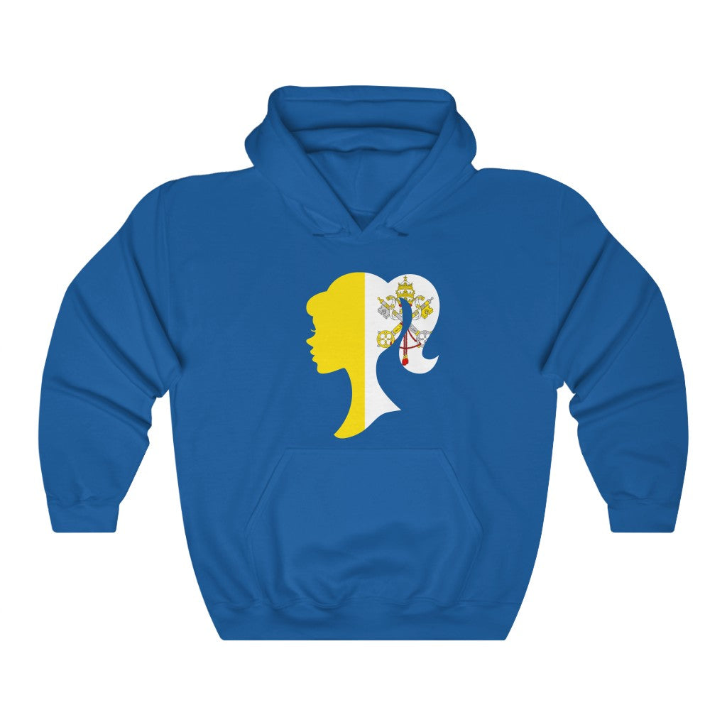 Holy See Girl Flag Hoodie Sweatshirt - Unisex