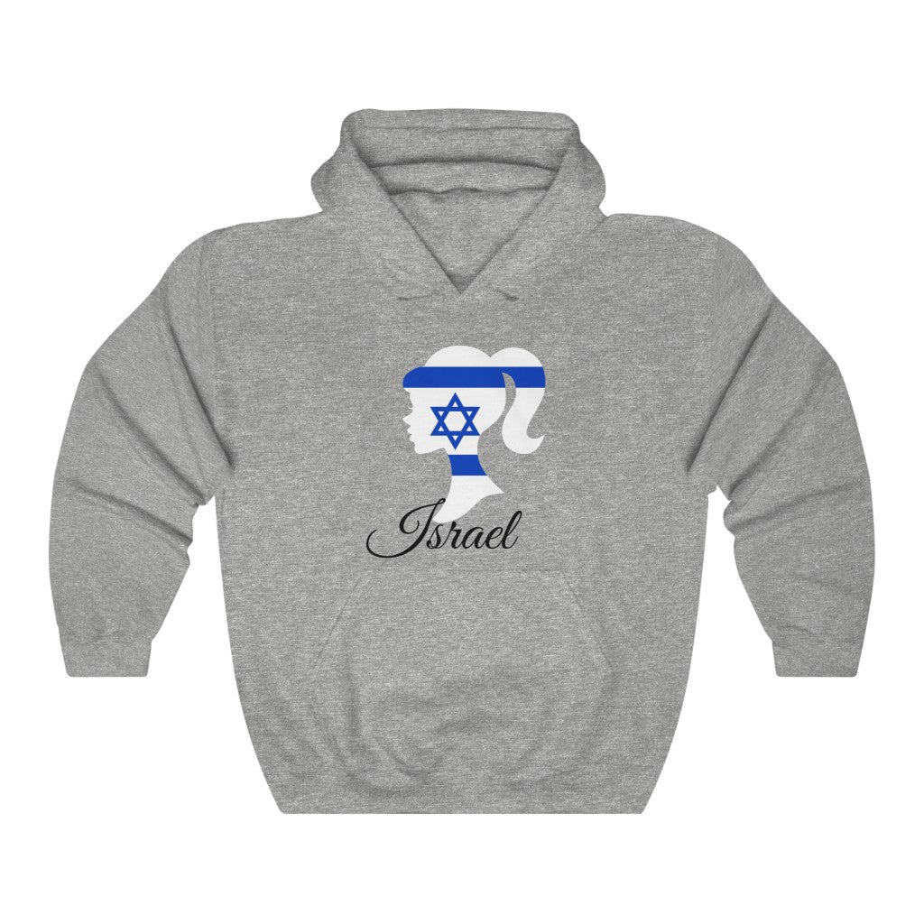 Israel Girl Flag Hoodie Sweatshirt 1 - Unisex