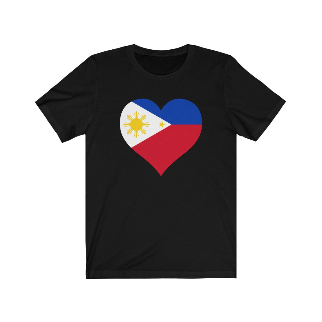Philippines Heart Flag Premium Tee - Unisex