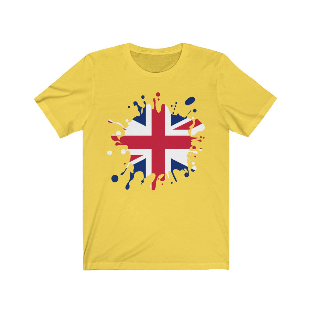 United Kingdom Splat Flag Premium Tee - Unisex