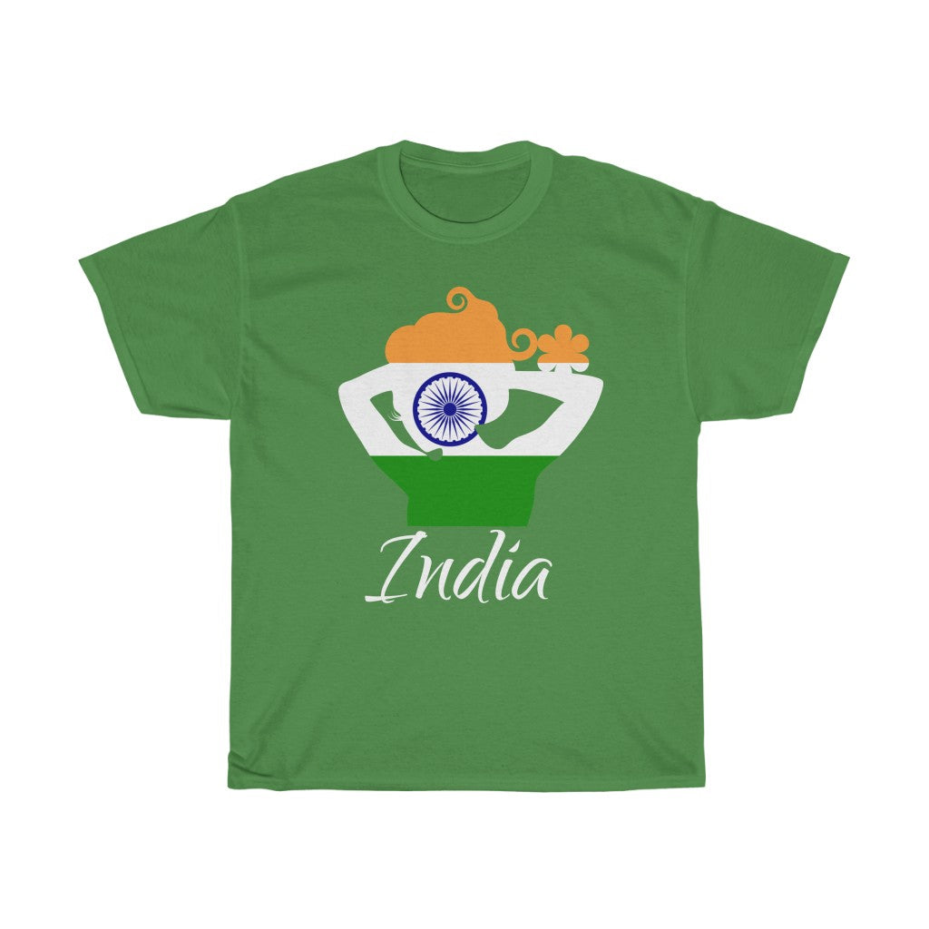 India Lady Flag Standard Tee 2 - Unisex