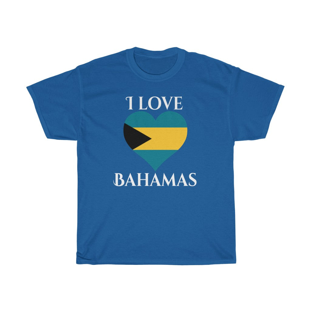 Bahamas Heart Flag Standard Tee 2 - Unisex