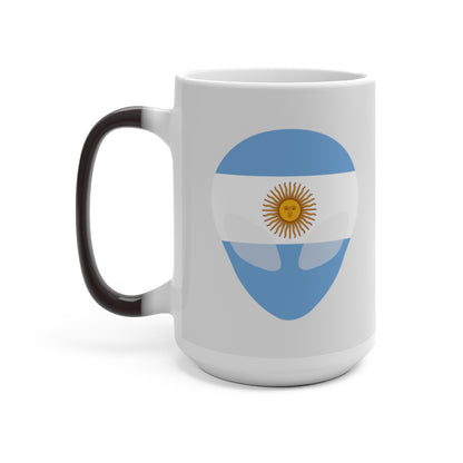 Argentina Alien Color Changing Mug