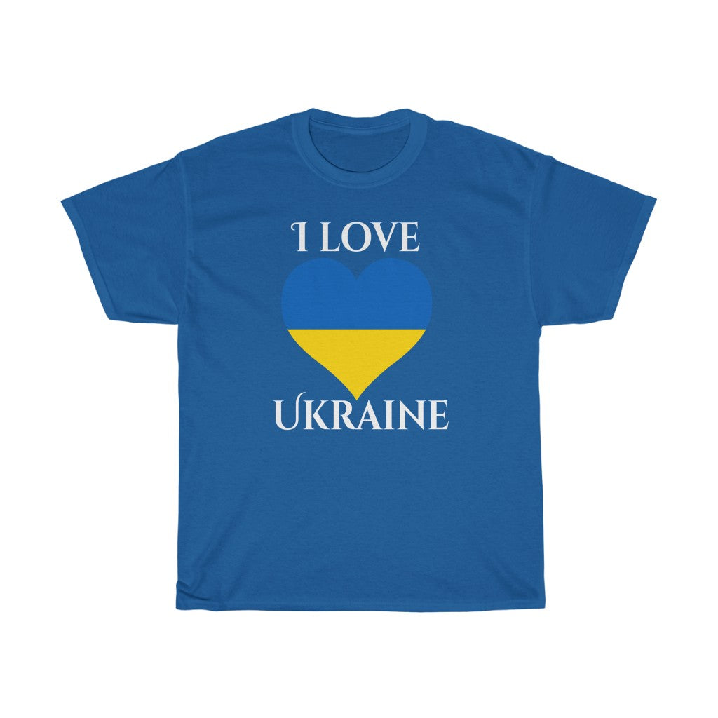 Ukraine Heart Flag Standard Tee 2 - Unisex