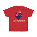 New Zealand Heart Flag Standard Tee 2 - Unisex