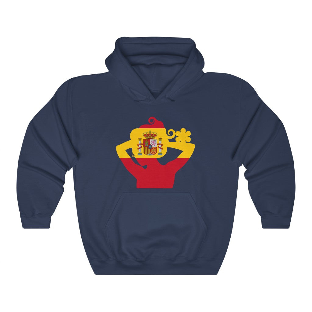 Spain Lady Flag Hoodie Sweatshirt - Unisex