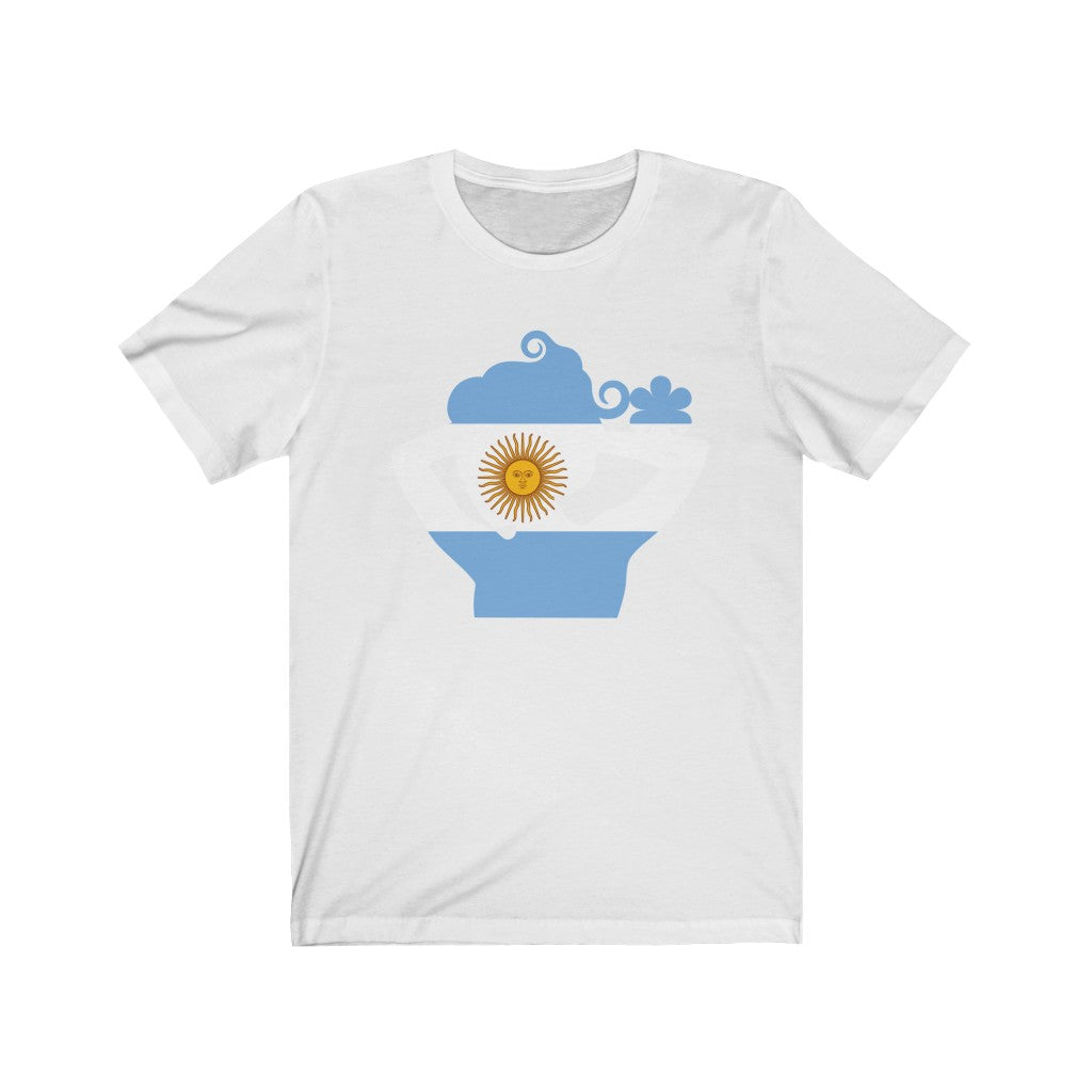 Argentina Lady Flag Premium Tee - Unisex