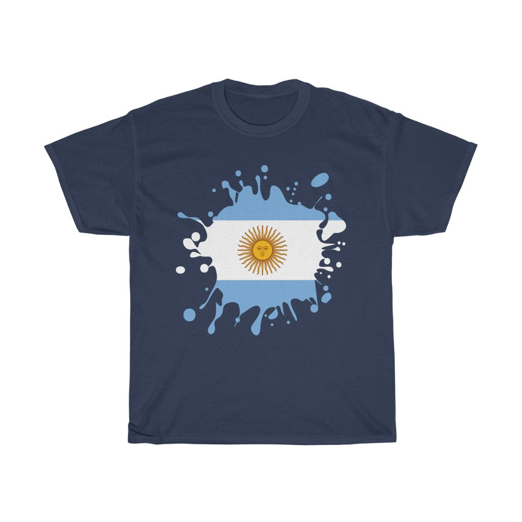 Argentina Splat Flag Standard Tee - Unisex