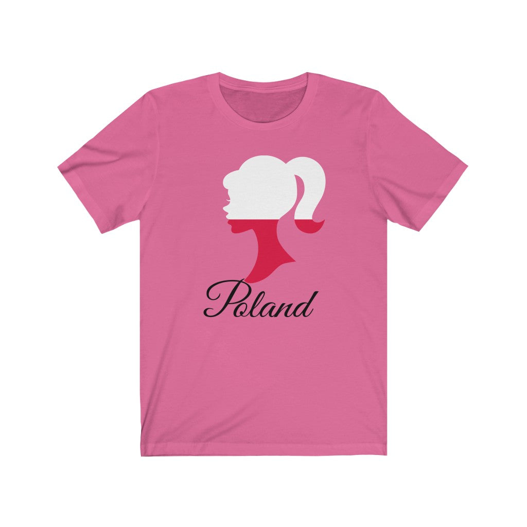 Poland Girl Flag Premium Tee 1 - Unisex