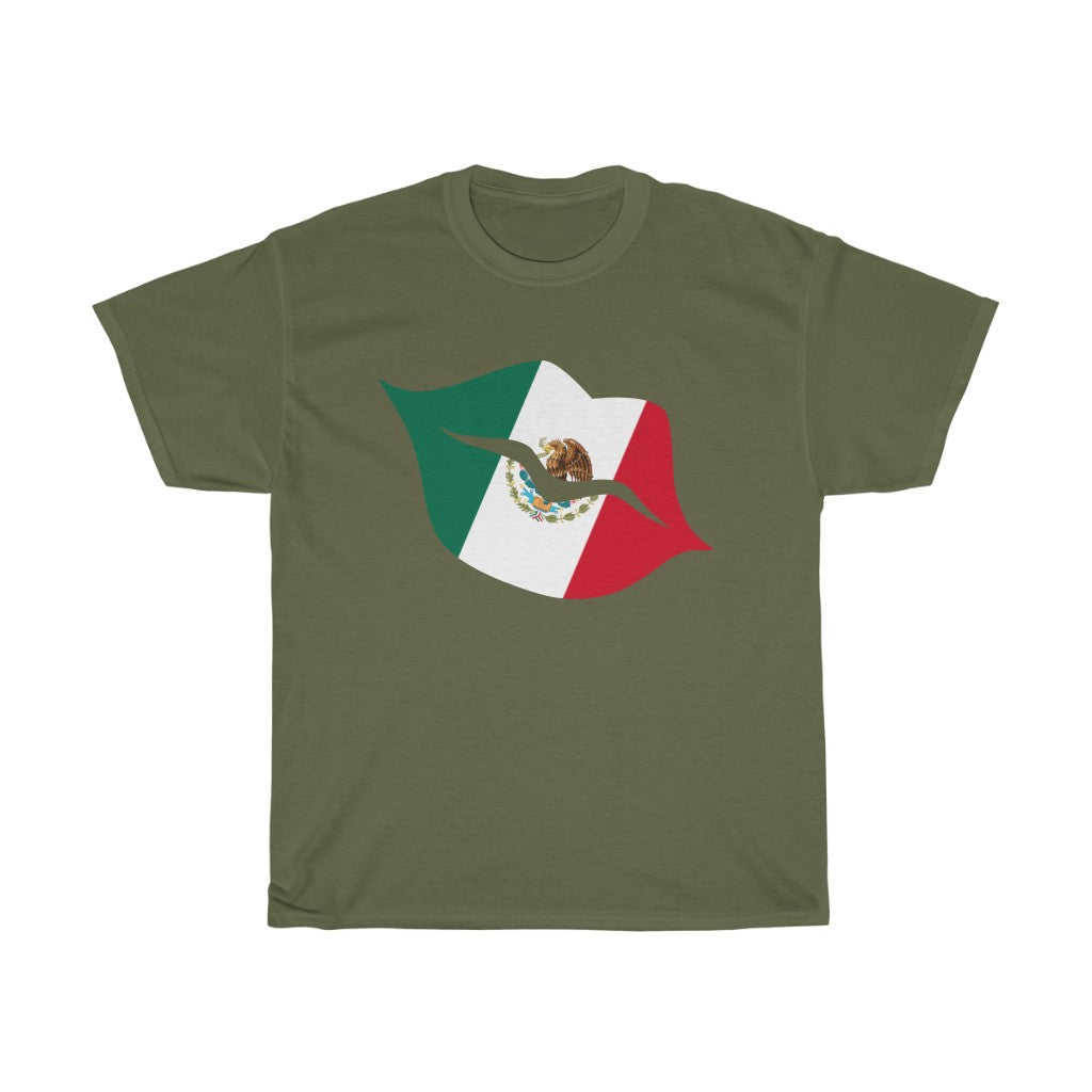 Mexico Lips Flag Standard Tee - Unisex