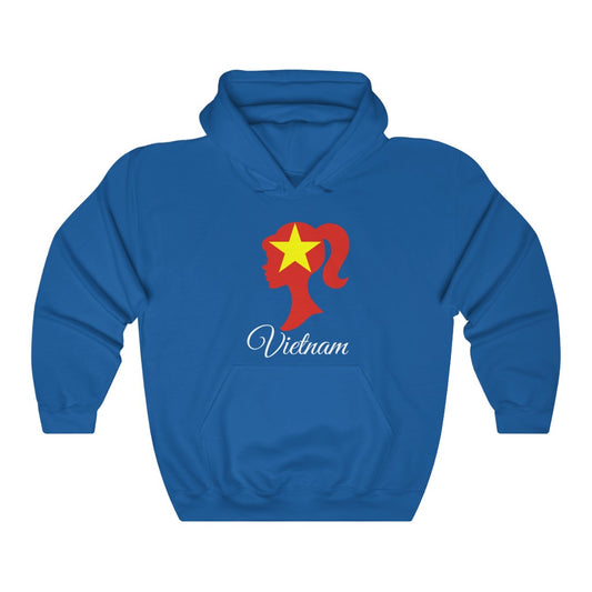 Vietnam Girl Flag Hoodie Sweatshirt 2 - Unisex