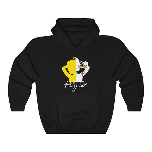 Holy See Lady Flag Hoodie Sweatshirt 2 - Unisex