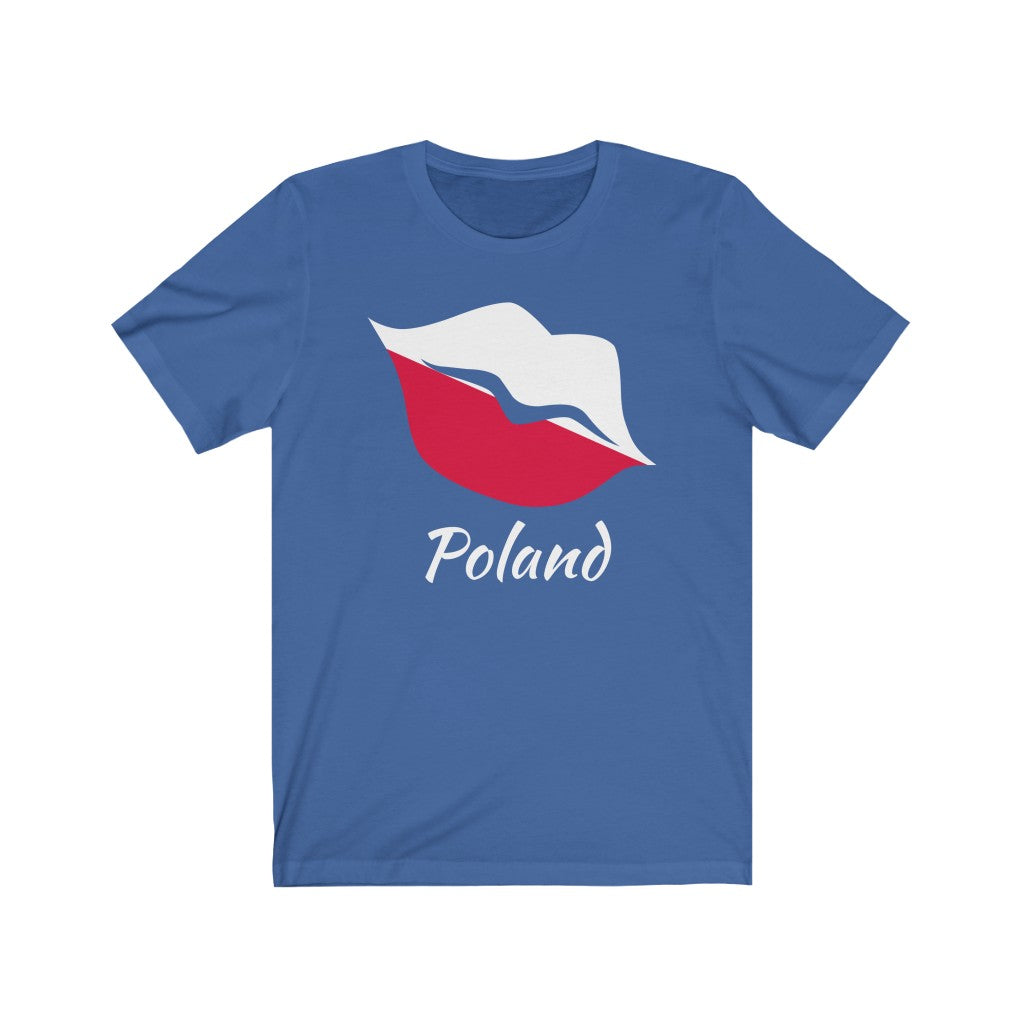 Poland Lips Flag Premium Tee 2 - Unisex