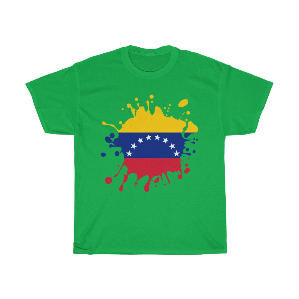 Venezuela Splat Flag Standard Tee - Unisex