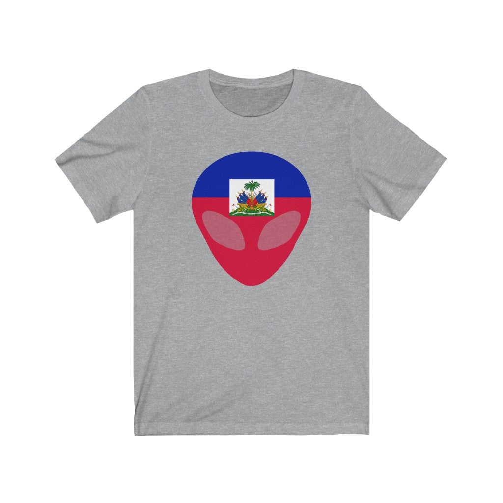 Haiti Alien Flag Premium Tee - Unisex