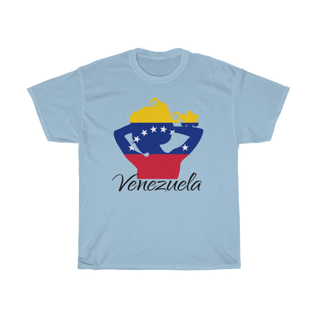 Venezuela Lady Flag Standard Tee 1 - Unisex
