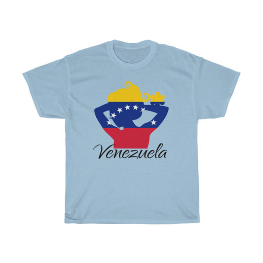 Venezuela Lady Flag Standard Tee 1 - Unisex