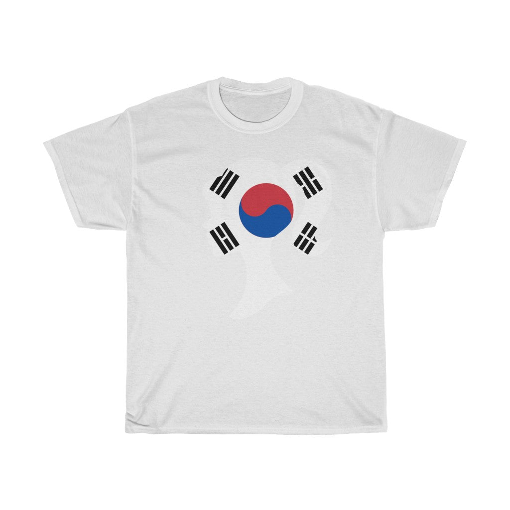 South Korea Girl Flag Standard Tee - Unisex