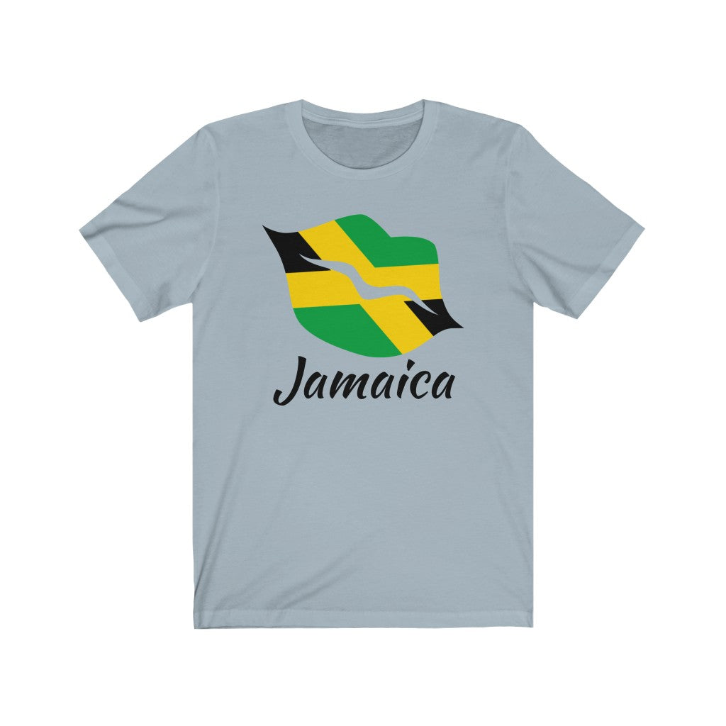 Jamaica Lips Flag Premium Tee 1 - Unisex