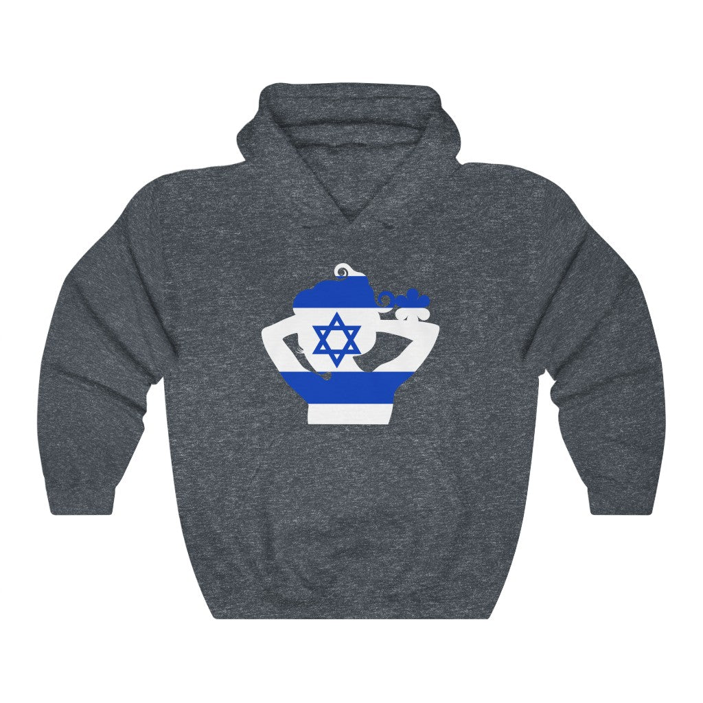 Israel Lady Flag Hoodie Sweatshirt - Unisex