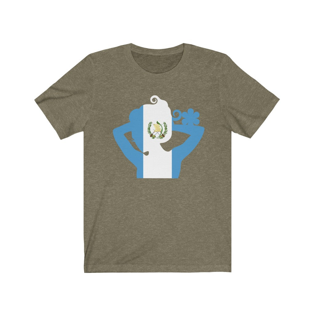 Guatemala Lady Flag Premium Tee - Unisex