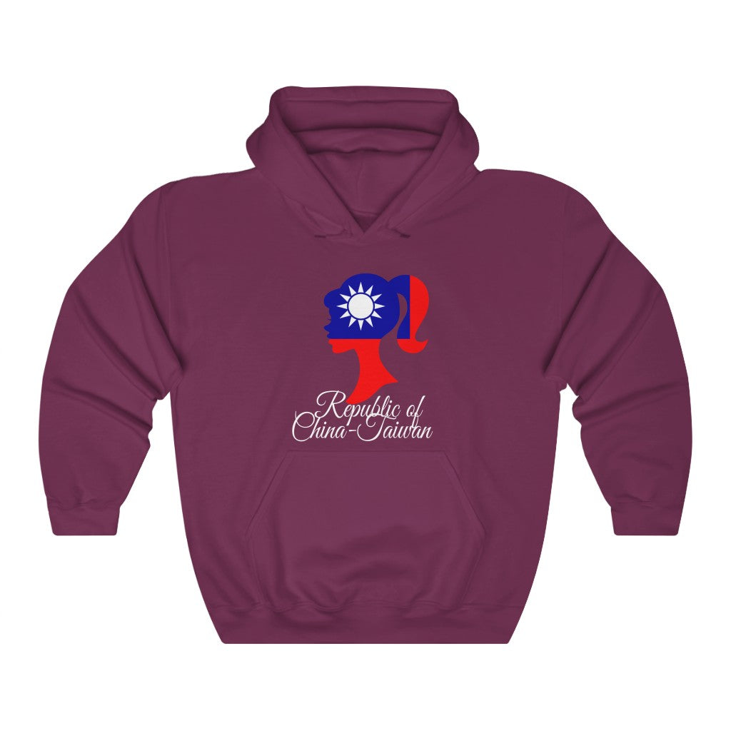 Republic of China - Taiwan Girl Flag Hoodie Sweatshirt 2 - Unisex