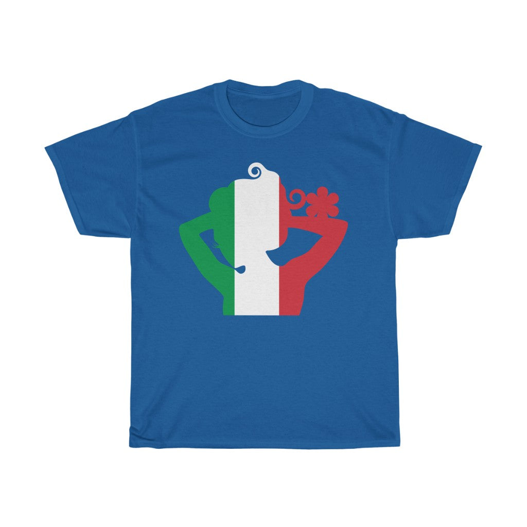 Italy Lady Flag Standard Tee - Unisex