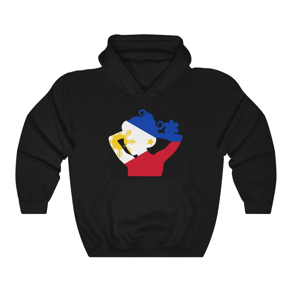 Philippines Lady Flag Hoodie Sweatshirt - Unisex