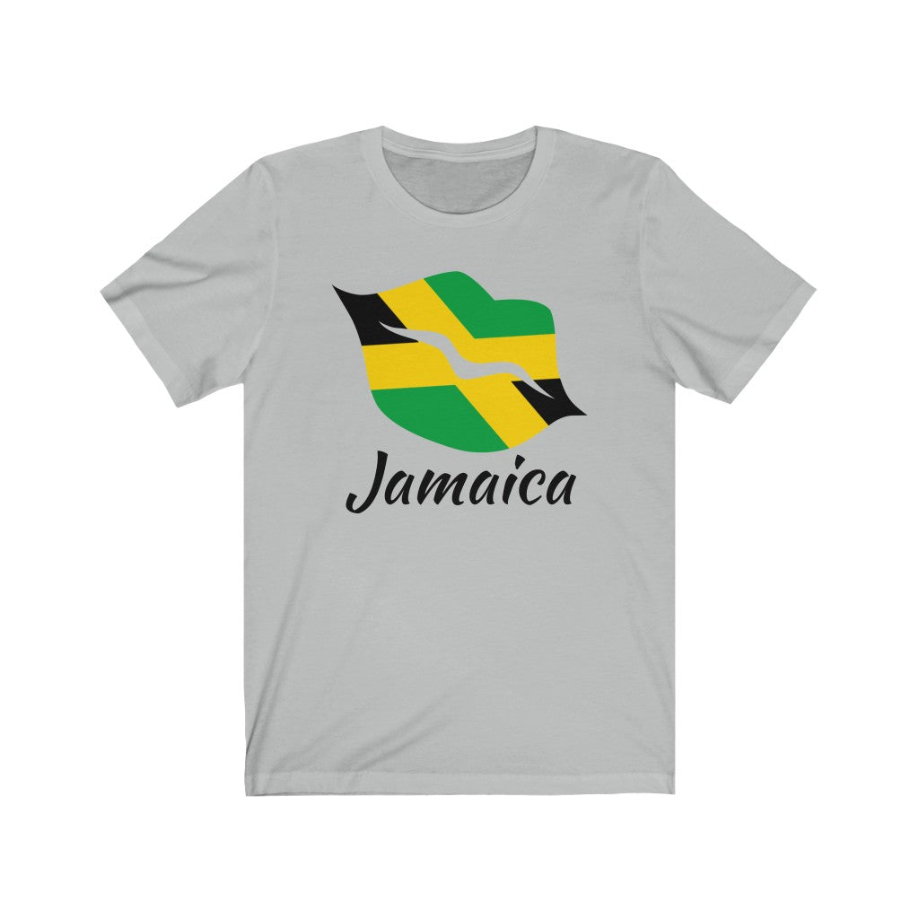 Jamaica Lips Flag Premium Tee 1 - Unisex