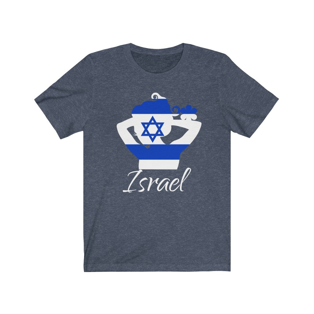 Israel Lady Flag Premium Tee 2 - Unisex