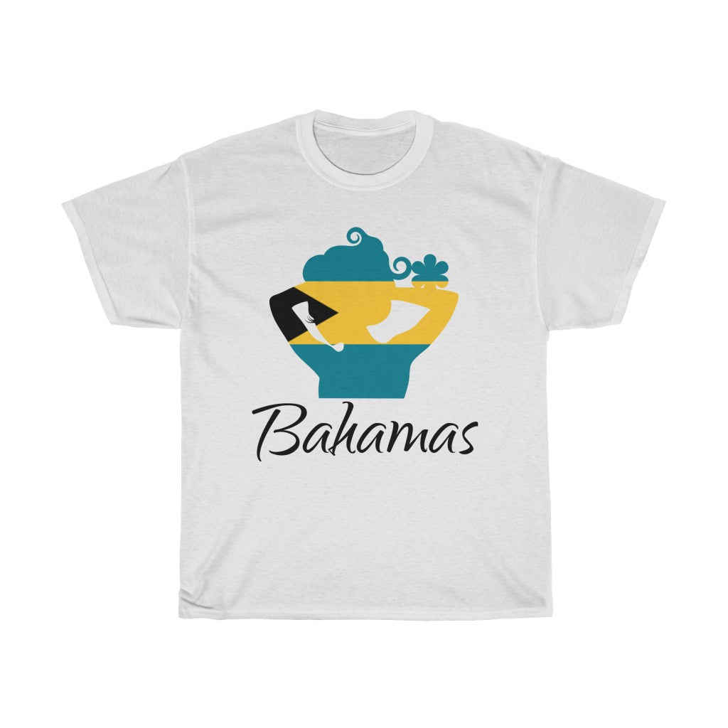 Bahamas Lady Flag Standard Tee 1 - Unisex