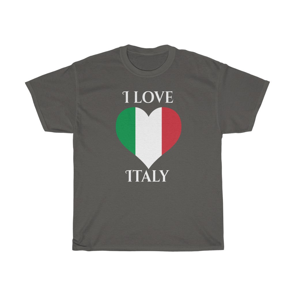 Italy Heart Flag Standard Tee 2 - Unisex