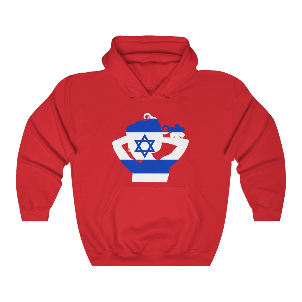 Israel Lady Flag Hoodie Sweatshirt - Unisex